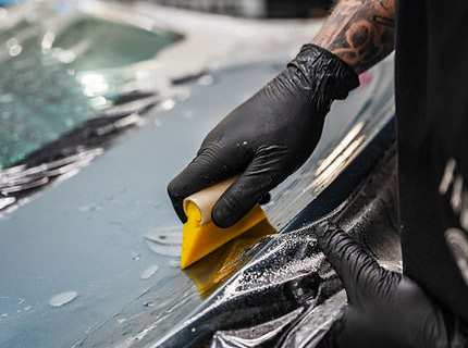 paint protection film application