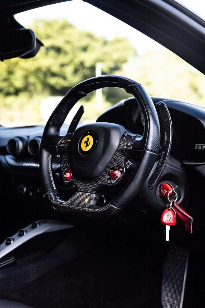 Ferrari f12 steering