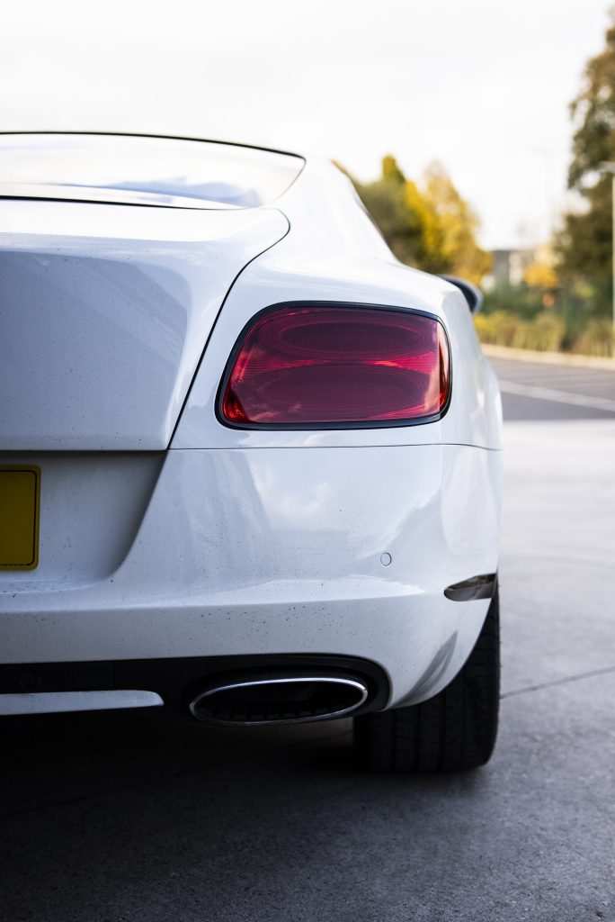 bentley taillight closeup