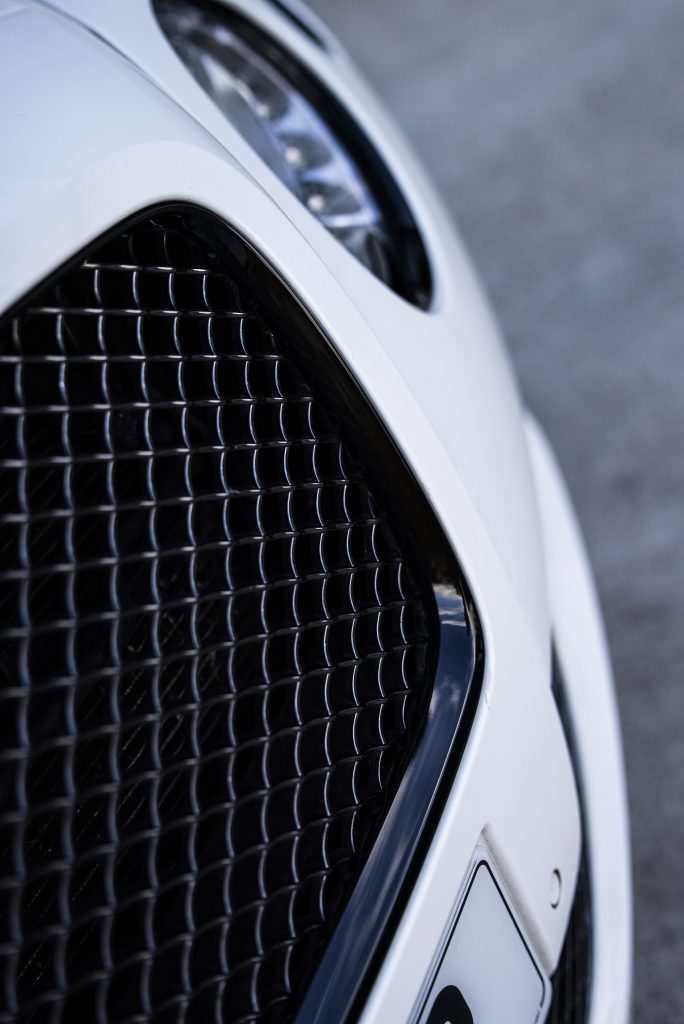 bentley continental front closeup